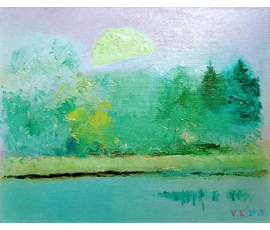 Фото: Костюченко В.К. "Краявiд з луной", 2013 год - Артикул №1604