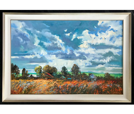 Игнатенко С.Н. "Контрастный день", 2019 год; 60/90 см №1762