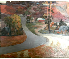 Фото: Плужник М.А. "Осень в Лососно", 1971 год - Артикул №979