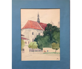 Бельский М.Л. Акварель, 1967 год. №641