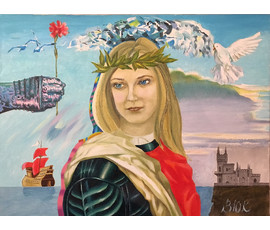 Зайцев Ю.К. (ЗЮК) "Генеральный прокурор Крыма Н. Поклонская", 2014 г. №682