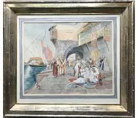 Pollak Julius. " Набор в гарем", 1893 г. №735