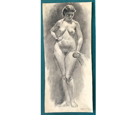 Барановский Ф.М. "Обнаженная модель", 1963 г. №761