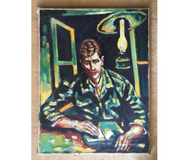 Кищенко А.М. "Юноша, читающий книгу", 1987 г. №807