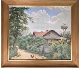 Егоров В.С. "Дом с подсолнухами", 1985 г. №839