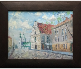 Михайлович В. "Минск. Ратушная площадь", 2014. №921 НЕТ В НАЛИЧИИ