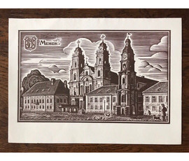 Фото: Купава Н.Н. Офорт “Минск”, 1977 г. №929