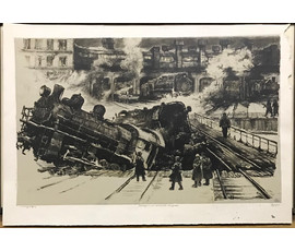 Фото: Герус С.П. “Диверсия на Минской железной дороге”,1967 г. №978