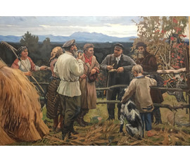 Деревянных «Ленин среди крестьян с.Шушенское», ХХ в.№1090 НЕТ В НАЛИЧИИ