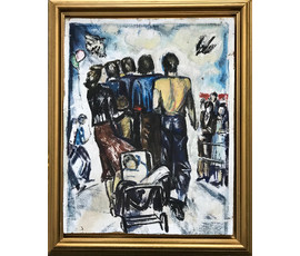 Гавриленко П.Н. «Мир! Труд! Май!», 1950-е г. №1106