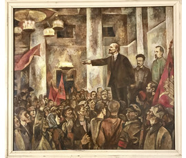 Смагина Г.С. "Ленин провозглашает Советскую Власть", 1984 г. №1118