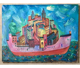 Клинов А. Картина, 1995 г. №1130 НЕТ В НАЛИЧИИ