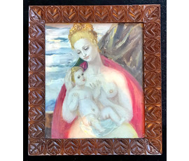 Фото: Кузьмич А.В. "Мадонна", 2002 год; 31,3/21,7 см - Артикул №1870