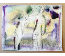 Алесь Мара (Марочкин А.А. 1940 г.р.). Акварель, 1997 год №1744