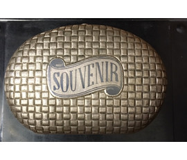 Табакерка в русском стиле "souvenir" №27