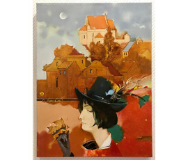 Каталожный Товстик В.А. "Осень", 2005 год. 80х60 см. Холст, масло. №1786
