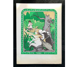 Поплавская Н.Н. (1931 г.р.). Графика. Линогравюра "Пiлiпка-сынок" №1287