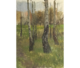 Азгур (Горелова) Г.Г. - “Березовая роща”, 1965 г. №456