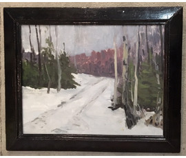 Азгур (Горелова) Г.Г. - “Зимняя дорожка”, 1954 г. №466