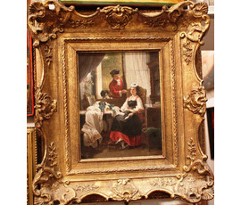 Картина "Пробуждение" Художник W. Trautschold (1815-1877г). Германия. 1875 год. №19 НЕТ В НАЛИЧИИ