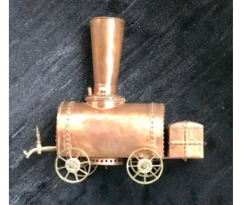 Самовар-Паровоз (медь). Россия, XIX век. №1384