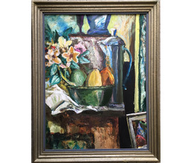 Коробушкин Е.Г. "Натюрморт с овощами". 1994г. №542