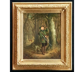 Edward Duncan (1803-1882) "Охота". Британия 1878 год №1205 НЕТ В НАЛИЧИИ