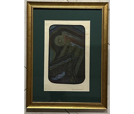 Малишевский С.А. Акварель из коллекции Марочкина А.А. Размер 32х42 см. № 3214
