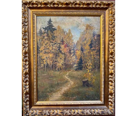 Фото: Жуковский С.Ю. Пейзаж, 1925г. Холст, масло. Размер 67,5х50,3 см., с рамой 71х88см. № 3632 - Артикул №3632