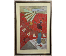 Фото: Овчинников А.М. Смешанная техника. Гуашь, акварель. Размер 39,5х60 см. С рамой и паспарту 45х68 см. № 3068 - Артикул №3068