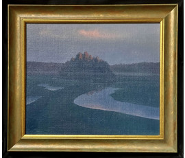 Батальонок Е.Е. 1946 г.р. "Адбiтак вячэрняга промня" (бел.), 1990 год; 29,3/35 см №1873