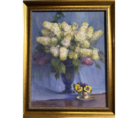Явич П.М. (ученик Пэна Ю.М.) "Белая сирень". Витебск, 2006 год. №1261