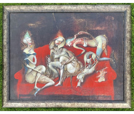 Фото: Малишевский С.А "Ожидание", 2005г. Холст, масло. Размер 70х90 см. № 3182 - Артикул №3182
