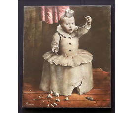 Каталожный Римашевский С.В "Грозящий", 2009г. Холст, масло. Размер 70х90 см. № 3170