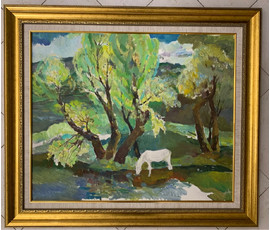 Гугель А.С. "Весна", 1984г. Холст, масло. Размер 70х84 см. № 2506