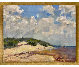 Дорошевич Ф.И. "Куршская коса". Холст, масло. Размер 70х89 см. № 2609
