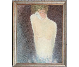 Забавчик А.И "Вечер" 2007г. Холст,масло. Размер 90х70 см. № 2144