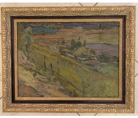 Алесь Мара (Марочкин А.А. 1940 г.р.) “Барсукоускi ландшафт", 1969 год №1145