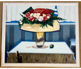 Фото: Щемелёв Л.Д "Витебский презент", 2010 г. Холст, масло. Размер с родной рамой 130х112 см. № 4064 - Артикул №4064