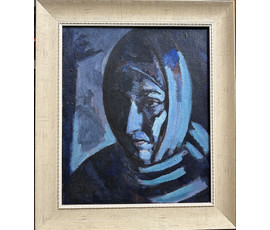Фото: Кищенко А.М "Тамара", 1993г. Холст, масло. Размер без рамы 60х50 см. № 3225 - Артикул №3225
