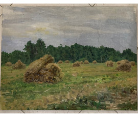 Фото: Азгур (Горелова) Г.Г. - "Пара сенажацi", 1956 г. - Артикул №498