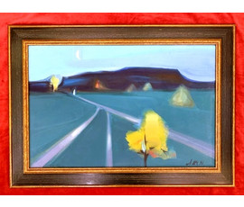 Фото: Щемелёв Л.Д Пейзаж, 1991г., холст, масло. Размер 72х52,5 см., без рамы 60х40 см. № 2148 - Артикул № 2148