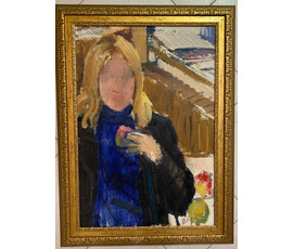 Рей И.П "Воспоминания",1972г. Картон, масло.Размер 48,5х70 см. № 2854
