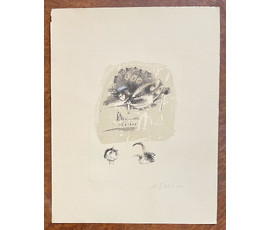 Склютаускайте А.И. Графика из серии " В мире сказок", размер 30х23см. № 1952