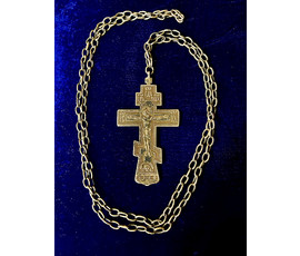 Николаевский наперсный иерейский крест, 1896г. 84" № 2064