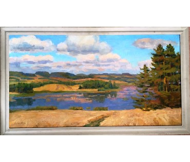 Шестовская Е.К. "Лето на Друйке", 1984 год Минск. (артикул №538) - фото №4