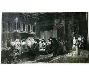 Francois Gerard. Гравюра "MAZARIN", XIX в. (артикул №558) - фото №4