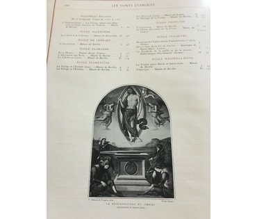 Книга "Les Saints Evangiles", Париж, 1899 г. №1