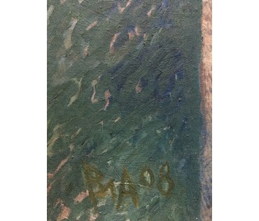 Акулов В. "Утро нового дня", 2008г. Холст, масло. Размер 50,5х70,5 см. (артикул №654) - фото №4