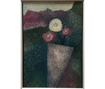 Акулов В. "Утро нового дня", 2008г. Холст, масло. Размер 50,5х70,5 см. (артикул №654) - фото №5